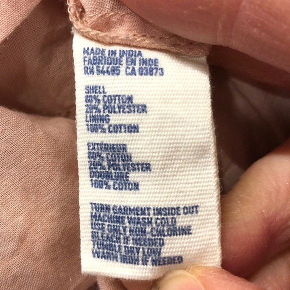 American Eagle peach blush lace mini skirt size4 - Picture 6 of 6